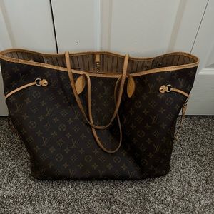 Authentic Louis Vuitton Neverfull GM-Monogram